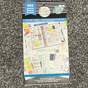 The Happy Planner Color Story Value Pack Stickers